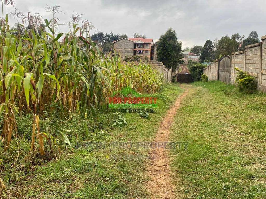 Prime Commercial Plot for Sale Along Waiyaki Way.