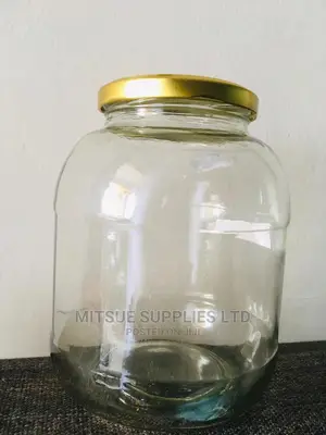 A Box of 30 Pieces of 1415ml Glass Jars With Airtight Lids