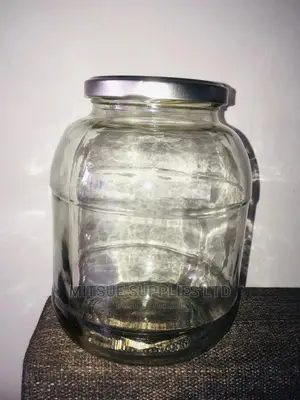A Box of 30 Pieces of 1415ml Glass Jars With Airtight Lids