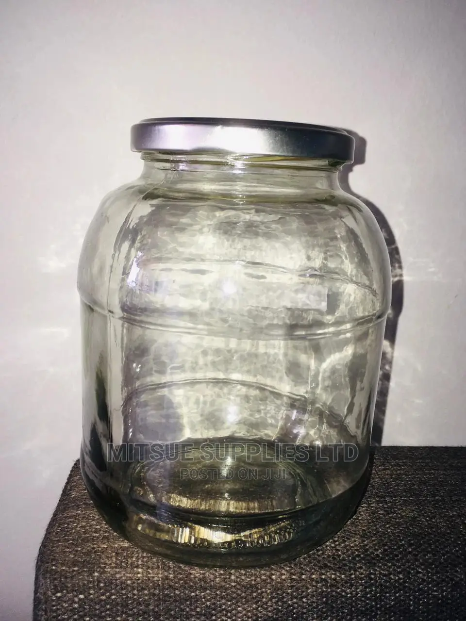 A Box of 30 Pieces of 1415ml Glass Jars With Airtight Lids