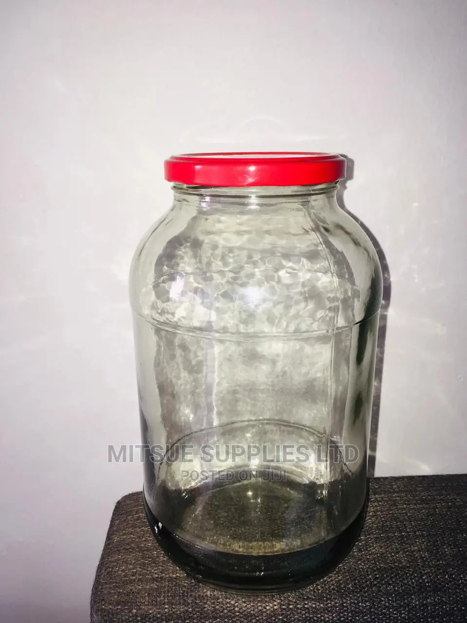 A Box of 30 Glass Jars 2000ml With Airtight Lids