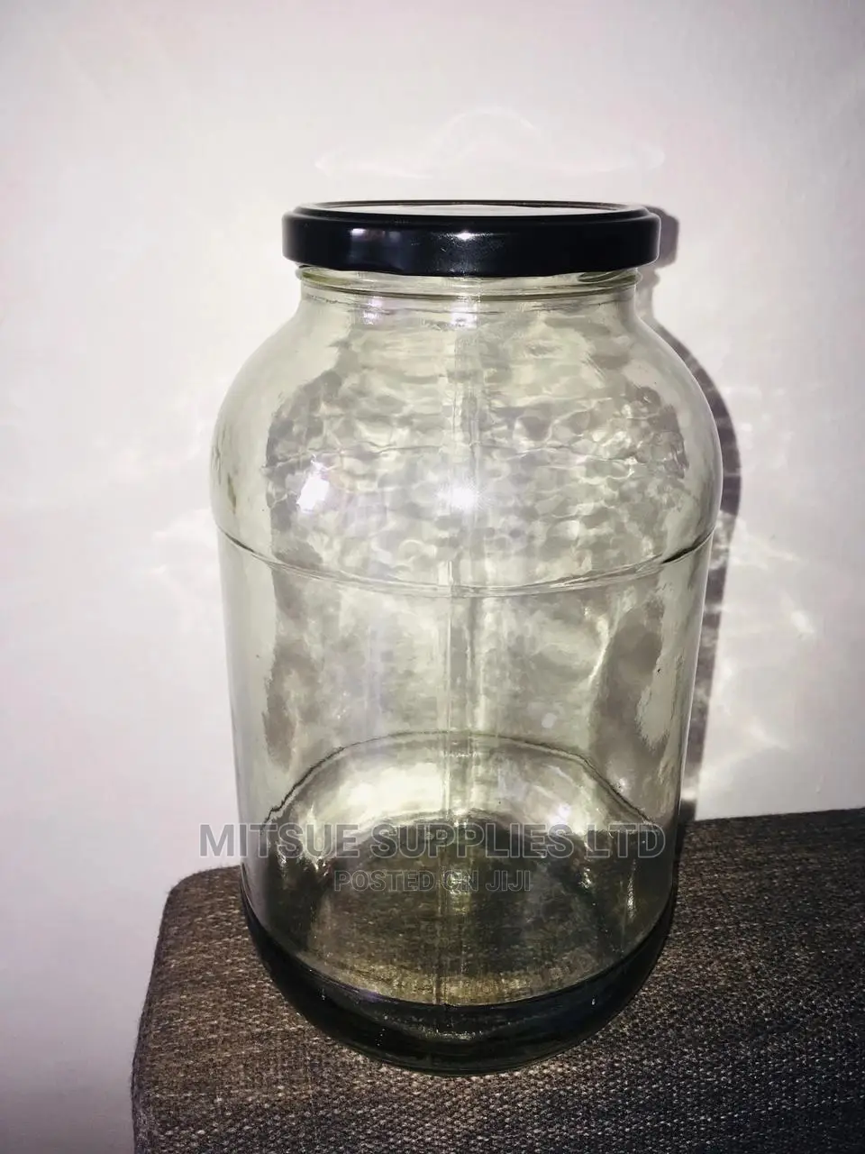 A Box of 30 Glass Jars 2000ml With Airtight Lids