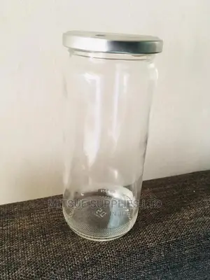 A Box Of 40 Glass Jars 500g With Airtight Lids