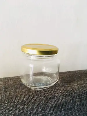 A Box of 72 Glass Jar 207ml With Airtight Lids