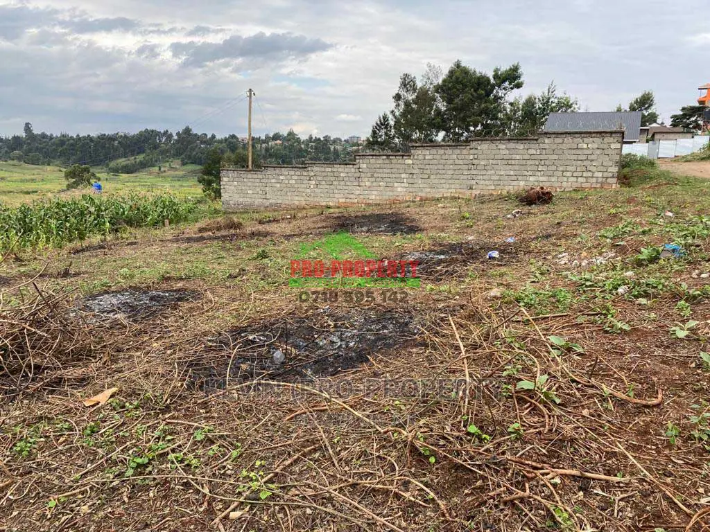 Residential Plot for Sale in Gitaru Along the Western Bypass