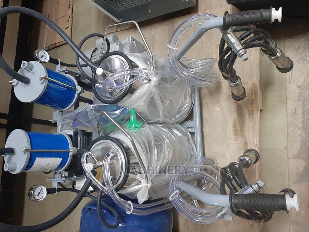 Imported Double Cow Milking Machine - main view