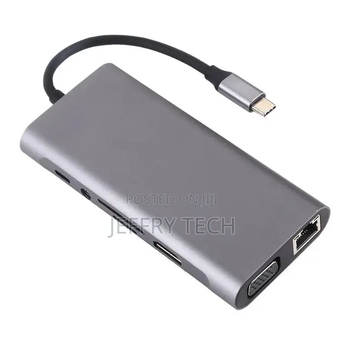 11 in 1 VGA + LAN Port + 4 X USB 3.0 + SD / TF Card + HDMI