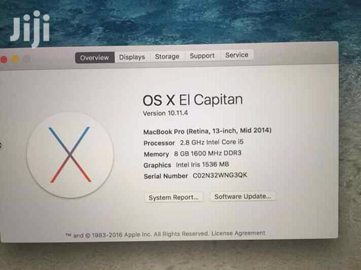 Clean Apple Macbook Pro Corei5