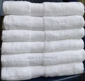 White Cotton Towels.