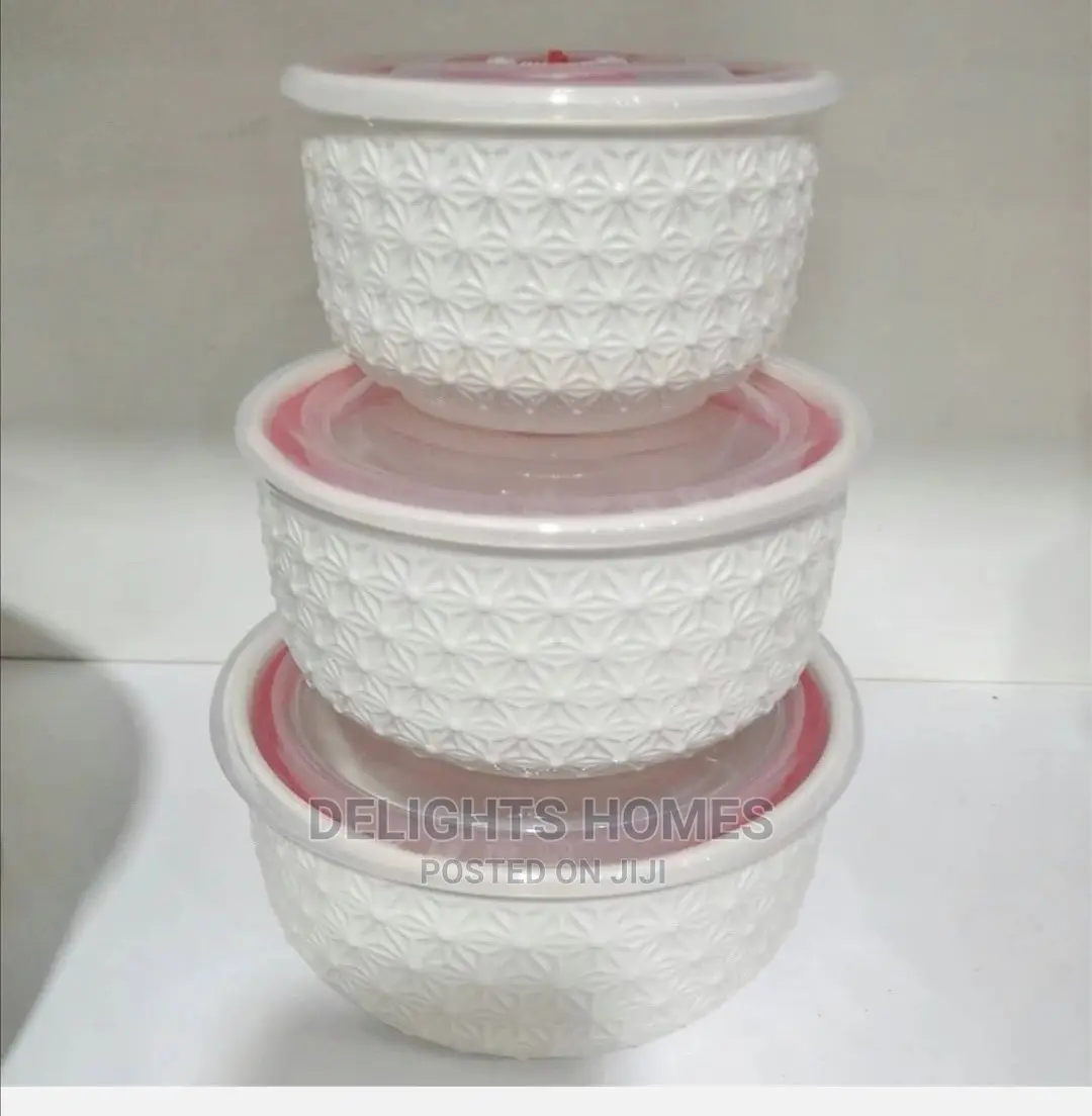 3pcs Set of Ceramic Bowls