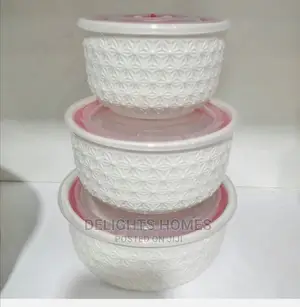 3pcs Set of Ceramic Bowls
