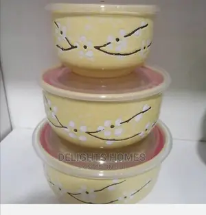3pcs Set of Ceramic Bowls