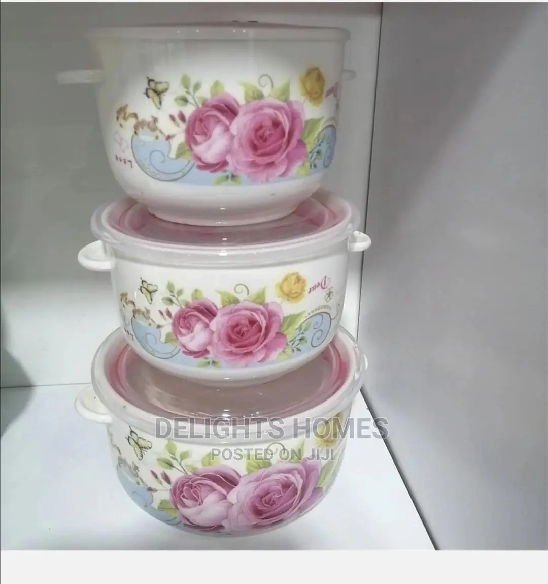 3pcs Set of Ceramic Bowls
