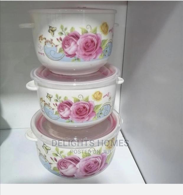 3pcs Set of Ceramic Bowls - thumbnail 5