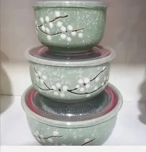 3pcs Set of Ceramic Bowls