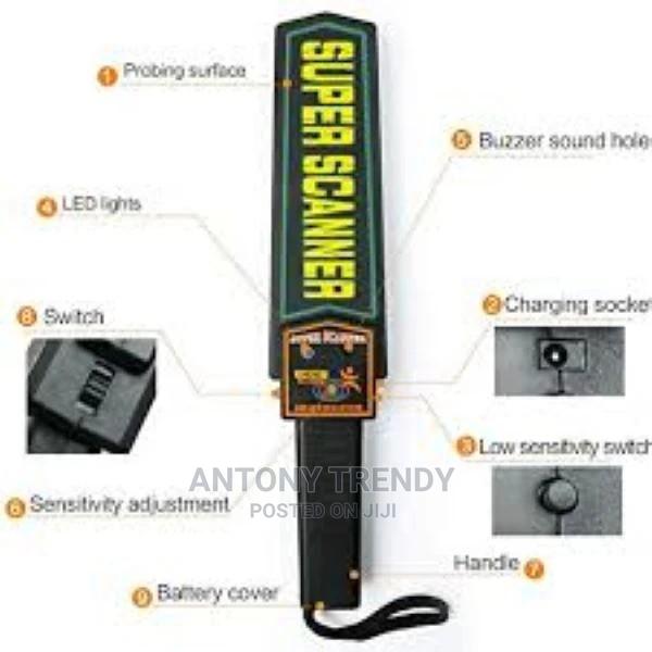 Enterprise Hand Held Metal Detector Super Scanner With Beep