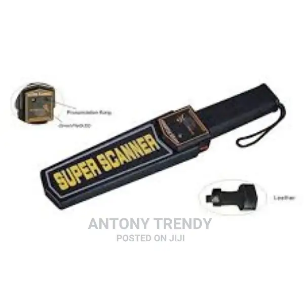 Handheld Metal Detector Portable Security Super Scanner Wand