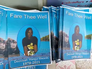 Designing and Bulk Printing on Funeral Programs