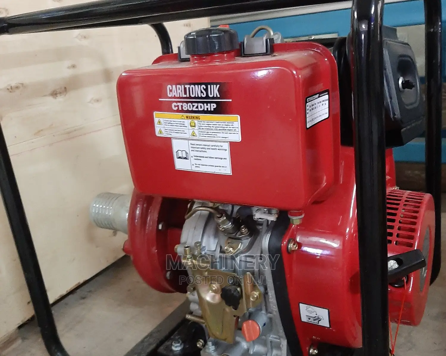 3" Outlet Diesel High Pressure Water Pump