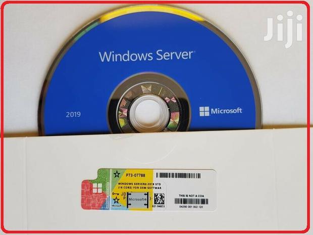 Microsoft Windows Server 2019 STD 64bit 2CPU 16cores DVD - main view