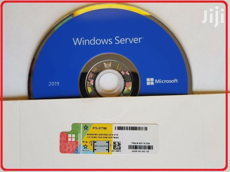 Microsoft Windows Server 2019 STD 64bit 2CPU 16cores DVD