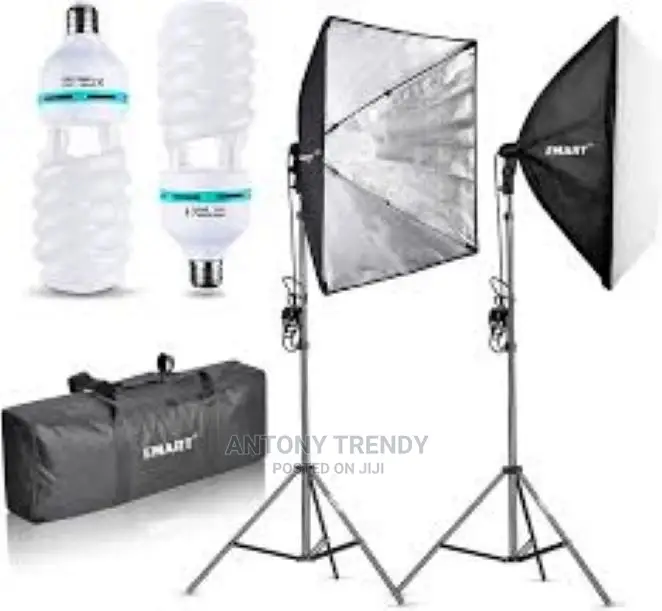 Amazing Softbox Lighting Kit Photo Studio Equipment Photogra