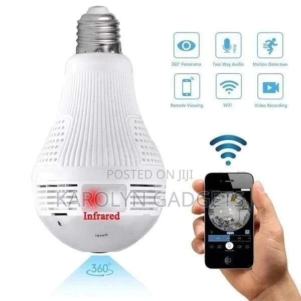 ICSEE HD 360° Panoramic Wifi 1080P IP Camera Light Bulb Home - main view