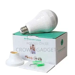 1080P IP Camera Light Bulb Home Security Video Camera Wirele