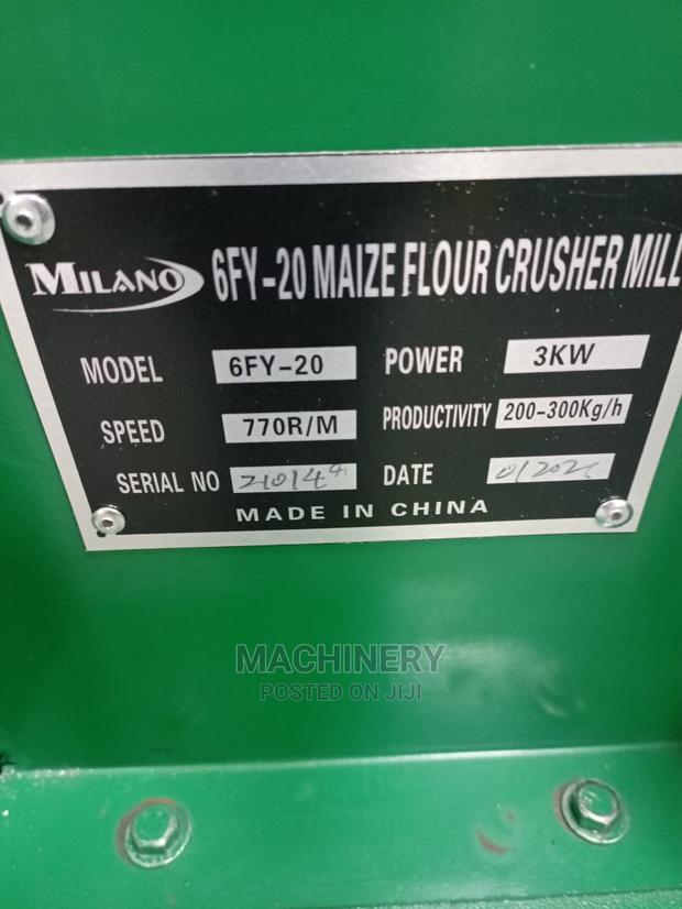 Maize Flour Rollermill and Crusher Machine - main view