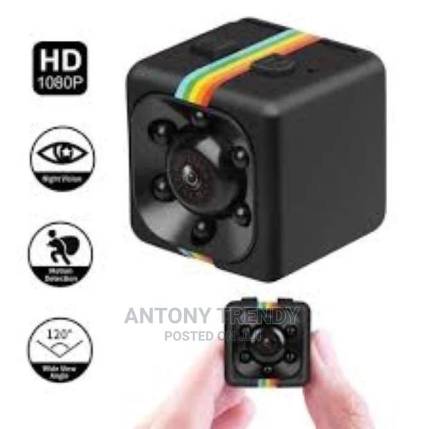SQ11 Black Mini Camera Spy Product - main view