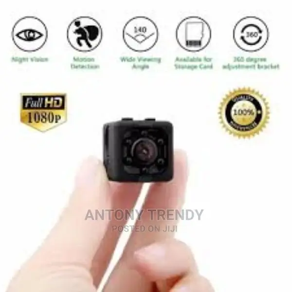 Mini Kamera Sq11-Black Full-Hd