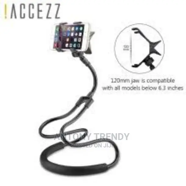 New Lazy Neck Phone Holder Stand Desk 360 Degree Rotation Mo