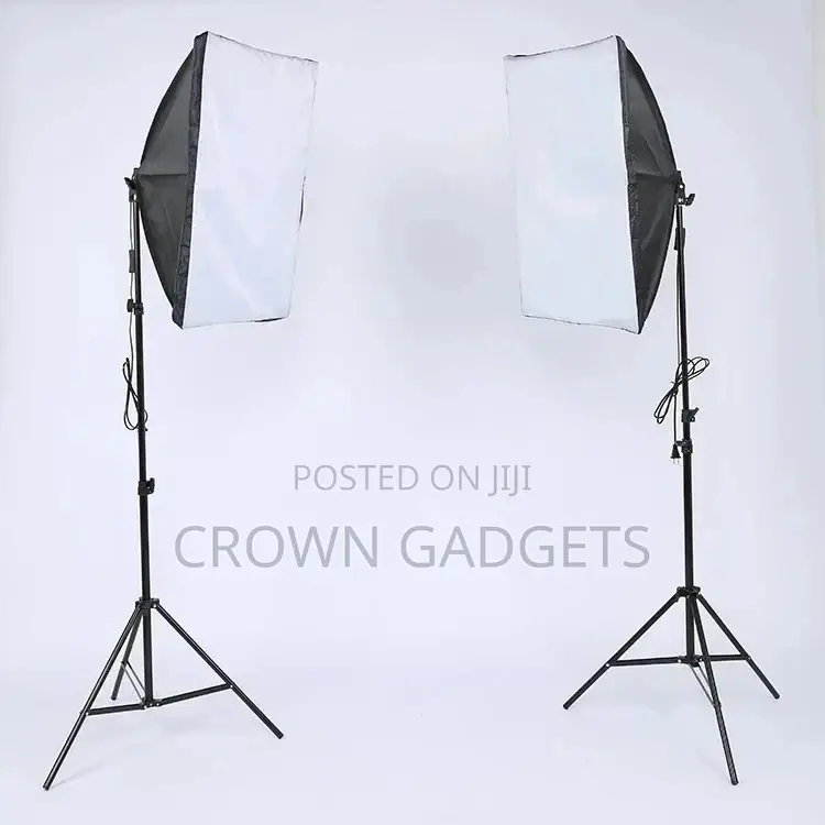 Studio 50x70cm Softbox Lighting Umbrella E27 Socket Light