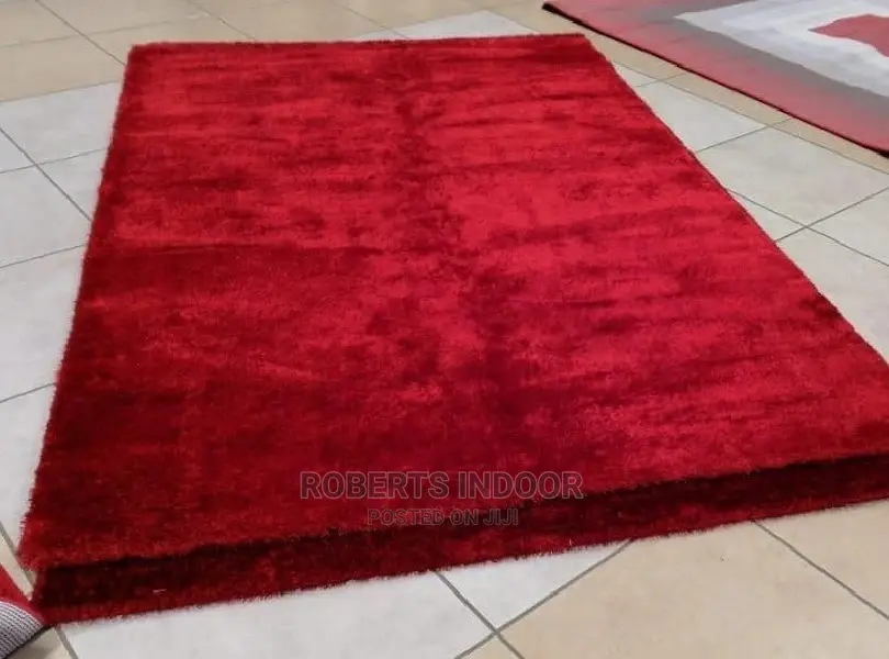 7*10 Red Turkish Fluffy Carpets