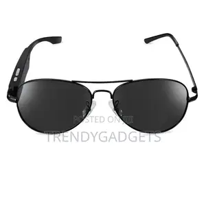 K3-A Black Bluetooth Wireless Sunglasses With Earphone Pola