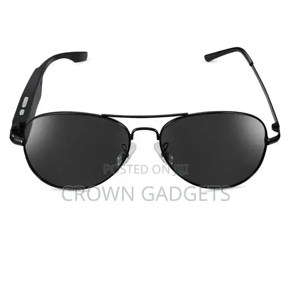 K3-A Black Bluetooth Wireless Sunglasses With Earphone Pola