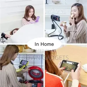Lifedream Flexible 360 Clip Cell Phone Holder Lazy Neck Desk