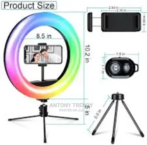 13 Inch Led Ring Light Usb RGB Ringlamp USB Light Ring Photo