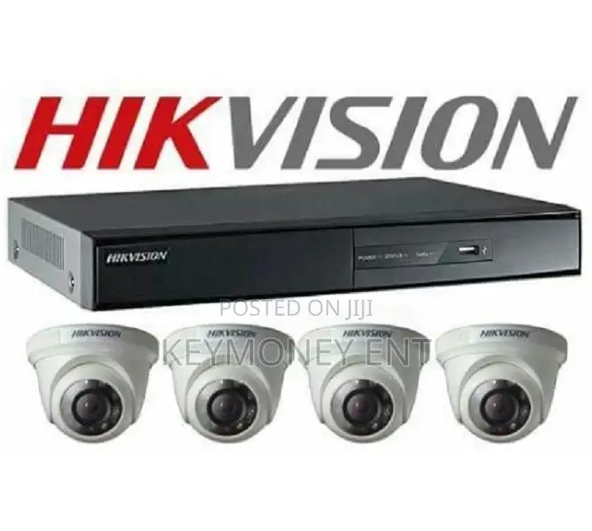 Hikvision Full HD (2MP) 4 CCTV Camera 4ch.Full HD DVR Kit