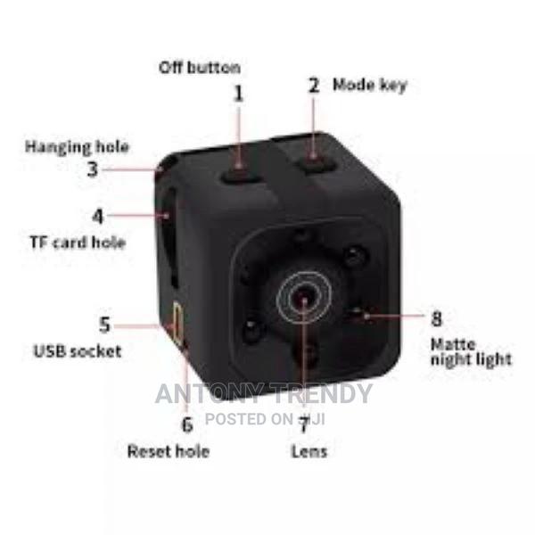 SQ11 HD 1080P Mini Hidden Spy Camera With Night Vision and M - main view