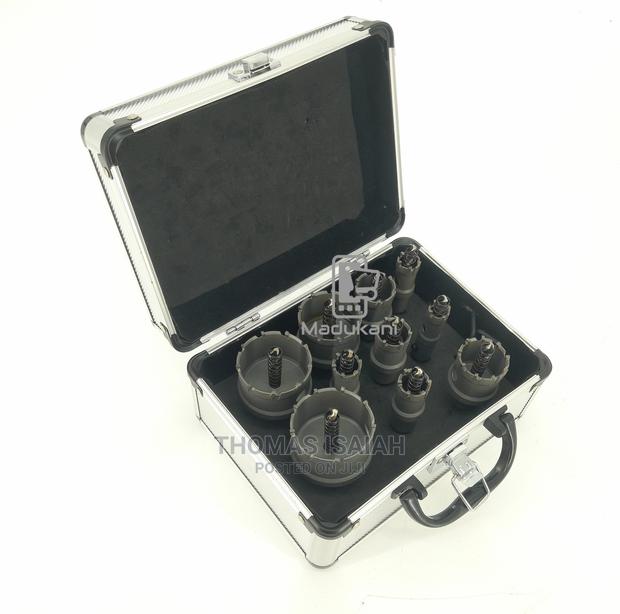 10PCS HSS Carbide Tipped Hole Saw Set