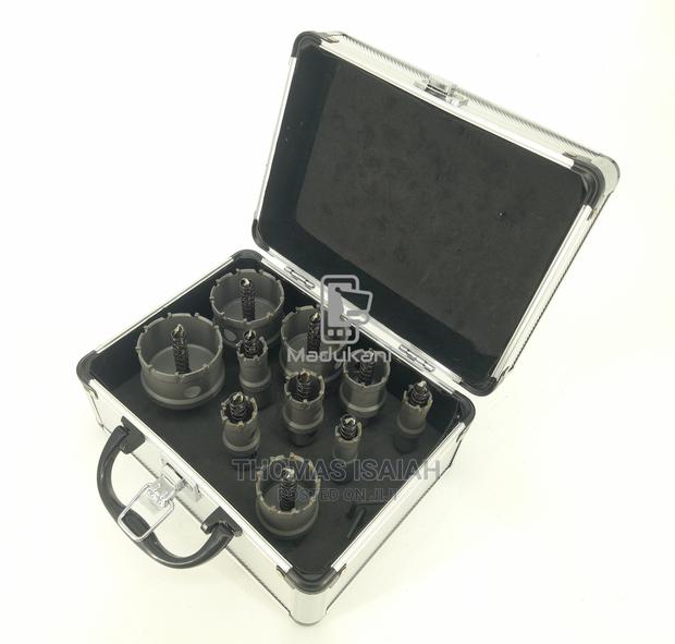 10PCS HSS Carbide Tipped Hole Saw Set - thumbnail 3