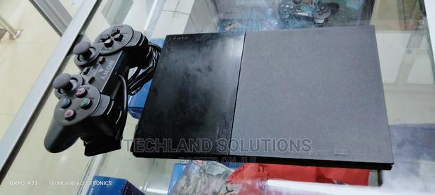 Chipped Slim Ps2 With 10 Games - thumbnail 2