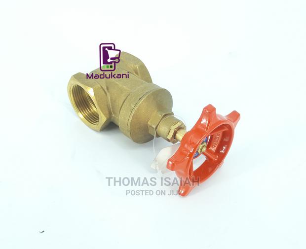 1.25 Inch Brass Gate Valve - thumbnail 3