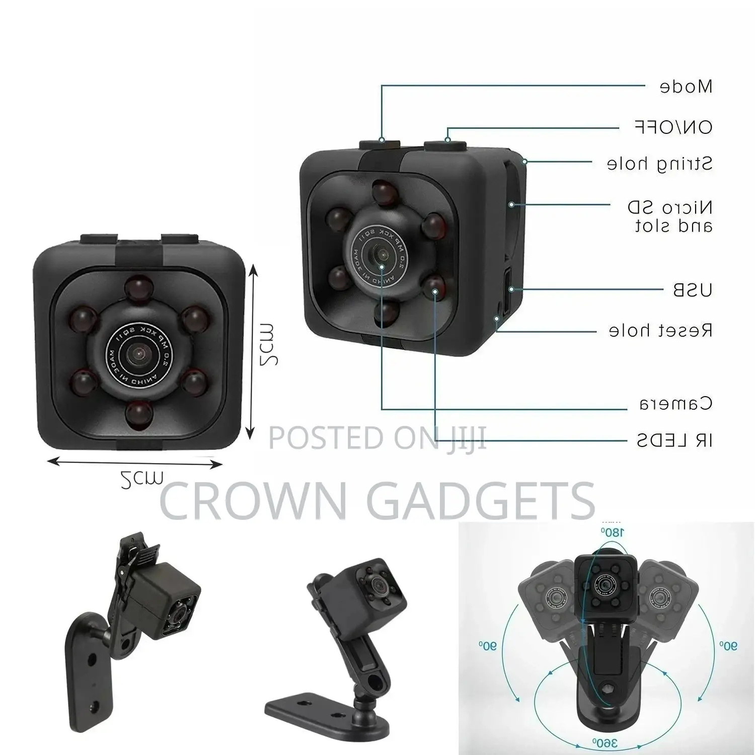 SQ11 Mini Dv Camera Durable