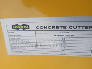 5.5hp Concrete Cutting Machine