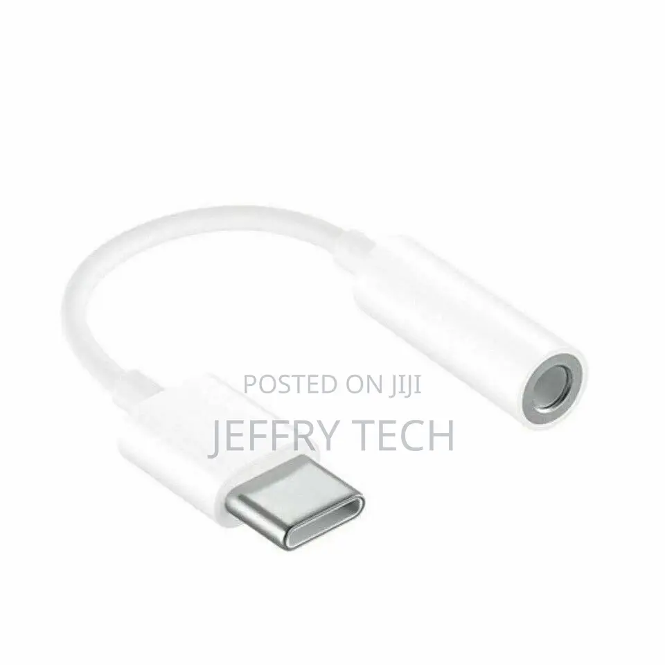 Audio Adapter USB-C Type-C to 3.5mm Jack AUX Headphones For
