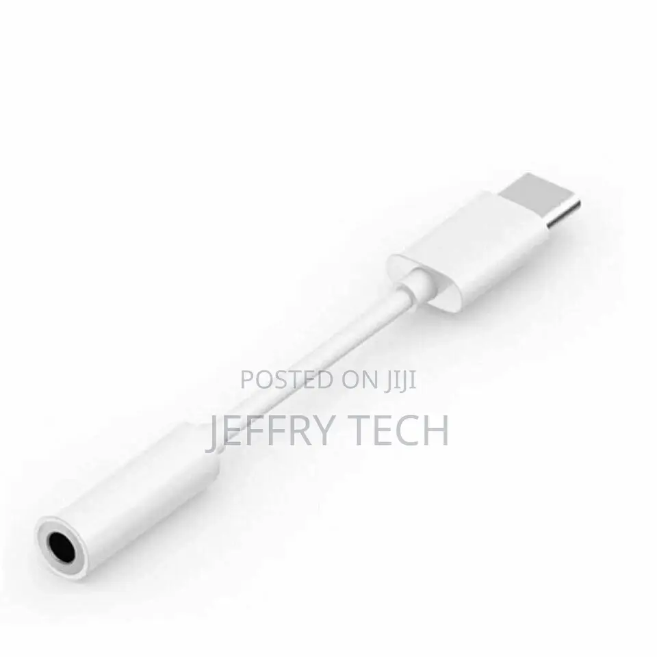 Audio Adapter USB-C Type-C to 3.5mm Jack AUX Headphones For