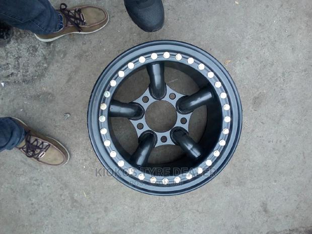 Toyota Land Cruiser Rims Size 16 Black Rims Original Ones