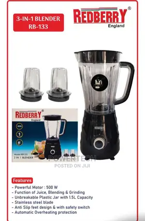 3 in 1 Blender